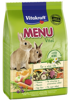 VITAKRAFT 500g MENU VITAL KRÓLIK