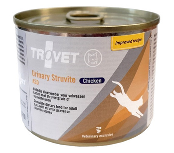 TROVET KOT pusz.200g ASD URINARY  STRUVITE /12