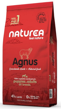 Naturea Dog Naturals Agnus Puppy & Adult Jagnięcina 100g