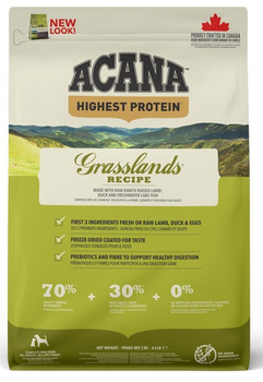 Acana Highest Protein Grasslands Dog 2kg