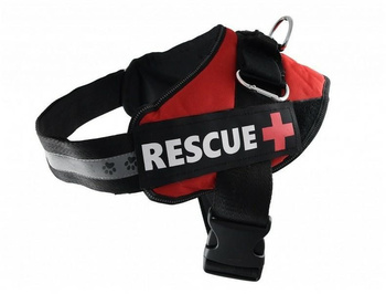 PET NOVA SZELKI RESCUE CZERWONE M 55-65cm