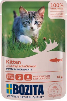 Bozita Pouch CiS Salmon for Kitten 85g    /12 3621