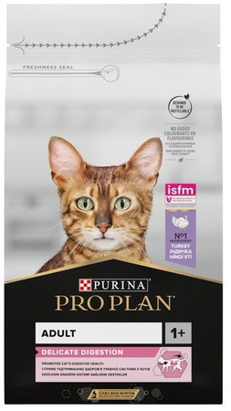 Purina Pro Plan Cat Adult Delicate Digestion z indykiem 1,5kg