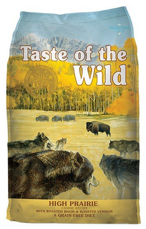 Taste of the Wild High Prairie Canine z mięsem z bizona 5,6kg