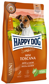 HappyDog Mini Toscana, karma sucha, 300 g