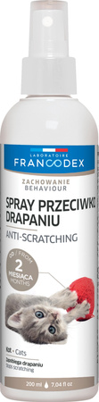 FRANCODEX PL Spray przeciwko drapaniu przez kociaki i koty 200 ml