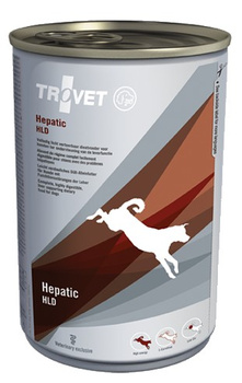 TROVET PIES pusz.400g HLD HEPATIC /6