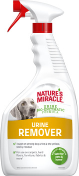 Natures Miracle Płyn do usuwania plam i zapachu moczu kot pies URINE 946ml