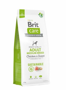 BRIT CARE PIES 12kg ADULT MEDIUM CHICKEN  & INSECT SUSTAINABLE*