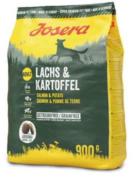 JOSERA PIES 900g LACHS&KARTOFFEL /5