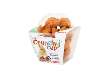 ZOLUX Przysmak dla gryzoni CRUNCHY CUP marchew siemię 200g