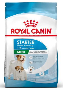 Royal Canin Mini Starter Mother&Babydog karma sucha dla szczeniąt do 2 miesiąca i suk karmiących ras małych 8kg