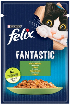 Felix Fantastic Królik w galaretce saszetka 85g