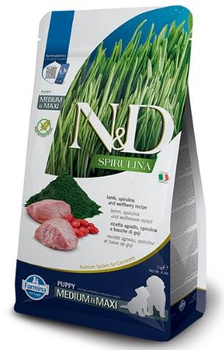 N&D SPIRULINA LAMB  PUPPY MED/MAXI 7 KG Wysyłka 24h