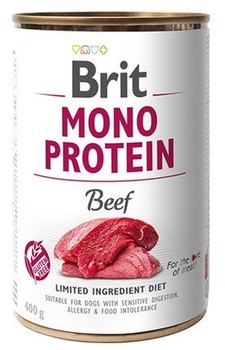 BRIT puszka 400g MONOPROTEIN BEEF /6