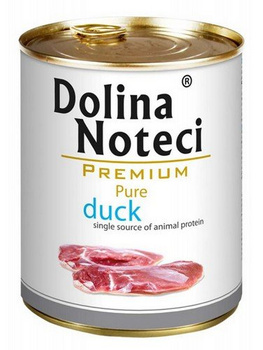 Dolina Noteci Premium Pies Pure Kaczka puszka 800g