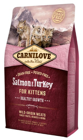 CARNILOVE KOT 2kg KITTEN SALMON & TURKEY