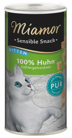 MIAMOR SNACK SENSIBLE KITTEN KURCZAK 30g   /12