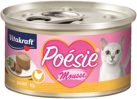 VITAKRAFT KOT 85g pusz. POESIE KURA mus   /12