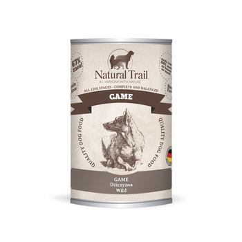 NATURAL TRAIL Dog 400g Game puszka