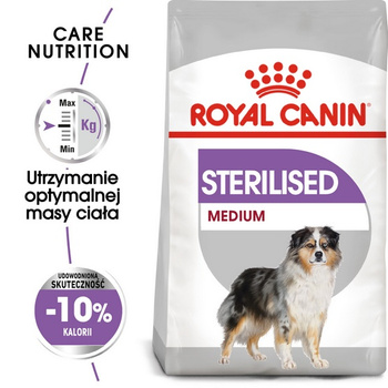 Royal Canin Medium Sterilised karma sucha dla psów dorosłych, ras średnich, sterylizowanych 3kg