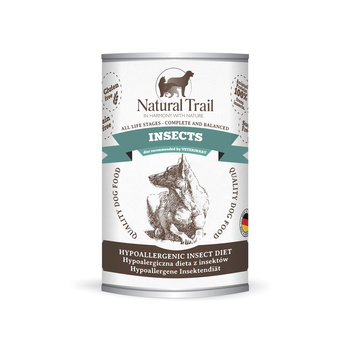 NATURAL TRAIL Dog 350g Insects puszka