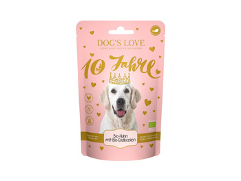 DOG'S LOVE BIO Chips - ekologiczne przysmaki dla psów - jubileuszowa edycja limitowana (150g)