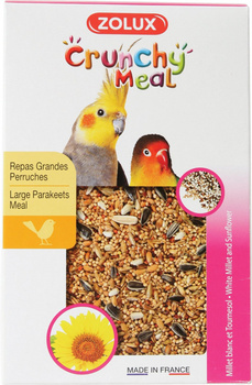 ZOLUX Pokarm mieszanka CRUNCHY MEAL dla papug 800 g