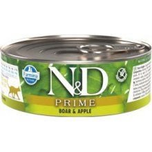 Farmina ND Cat Prime Boar & Apple - dzik i jabłko 80g