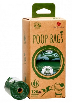 POOP BAGS WORKI NA ODCHODY BIO   8x15szt /24