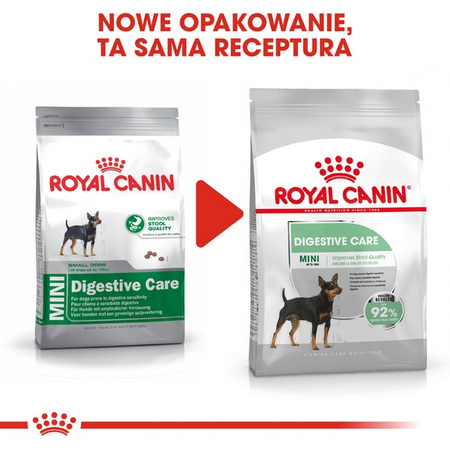 Royal Canin Mini Digestive Care karma sucha dla psów dorosłych, ras małych o wrażliwym przewodzie pokarmowym 1kg