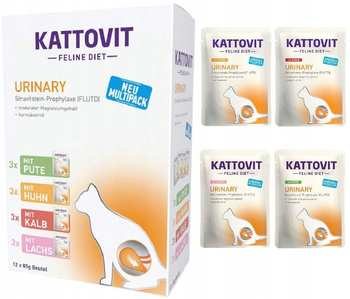 KATTOVIT sasz.85g x 12szt MULTIPAK        URINARY   /5