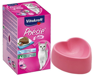 VITAKRAFT KOT 85gx6 tacka POESIE GAL  MULTIPACK 3xłosoś, 3xdziczyzna /8