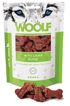 WOOLF przys.PIES 100g MINI LAMB BONE