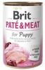 BRIT puszka 800g PATE&MEAT  PUPPY /6