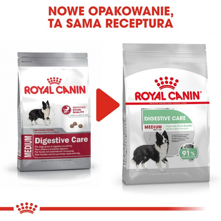 Royal Canin Medium Digestive Care karma sucha dla psów dorosłych, ras średnich o wrażliwym przewodzie pokarmowym 3kg