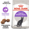 Royal Canin Sterilised karma sucha dla kotów dorosłych, sterylizowanych 12kg (10+2kg)