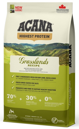 Acana Highest Protein Grasslands Dog 11,4kg