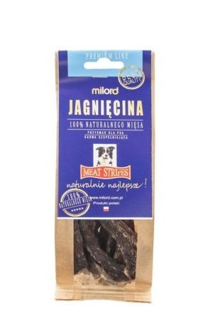 MILORD Paski 80g jagnięcina