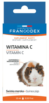 FRANCODEX PL Witamina C dla świnek morskich profilaktyka 15 ml