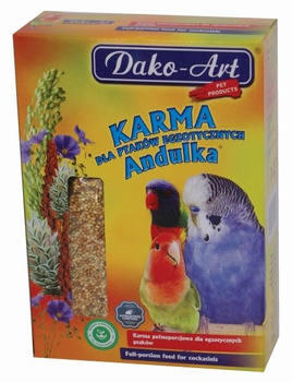 DAKO-ART 500g ANDULKA karma DLA EGZOTYCZ