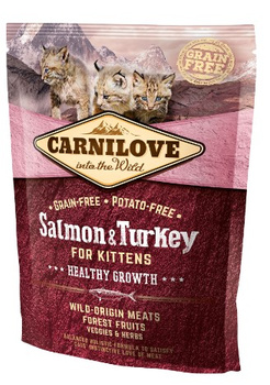 CARNILOVE KOT 400g KITTEN SALMON TURKEY