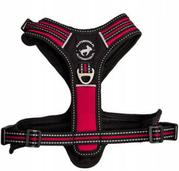 ALL FOR DOGS SZELKI 3x-SPORT CZERW. M