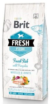 BRIT FRESH PIES 12kg ADULT LARGE FISH &  PUMPKIN