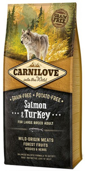 CARNILOVE PIES 1,5kg ADULT LARGE SALMON TURKEY