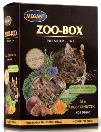 MEGAN ZOO-BOX DLA KOSZATNICZKA 420g