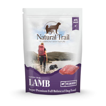 NATURAL TRAIL Dog 500g Lamb saszetka