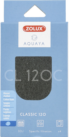 Zolux Wkład węglowy do filtra Carbon AQUAYA Classic 120