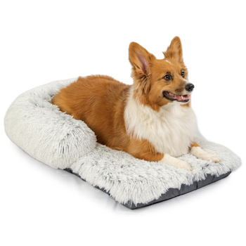 BEST FRIENDS CRATE MAT BOLSTER 75X43CM FROST