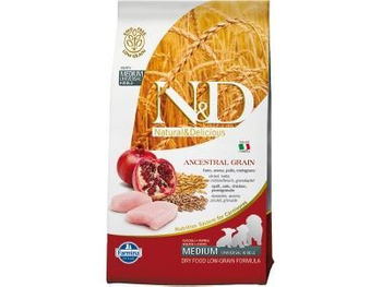 FARMINA N&D Low Grain CHICKEN&POMEGRANTE medium puppy 12KG #BlackWeek PROMOCJA